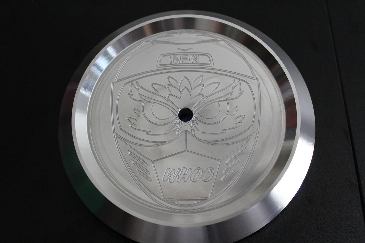 Whooligan Signature Billet Air Cleaner Cover – Raw