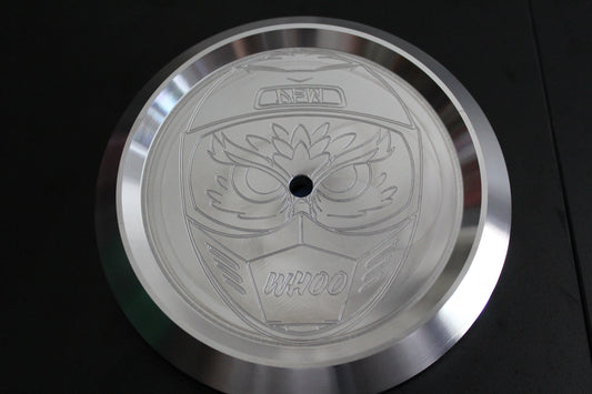 Whooligan Signature Billet Air Cleaner Cover – Raw