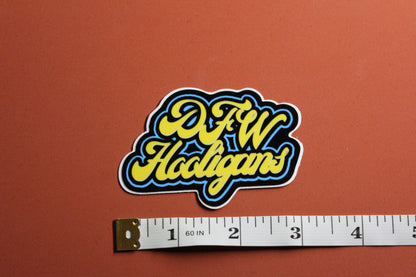 DFW Hooligans OG Color Logo Sticker