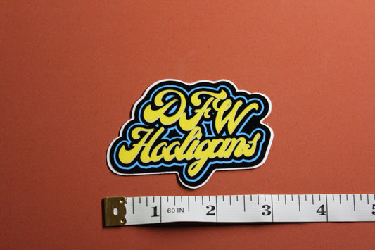 DFW Hooligans OG Color Logo Sticker