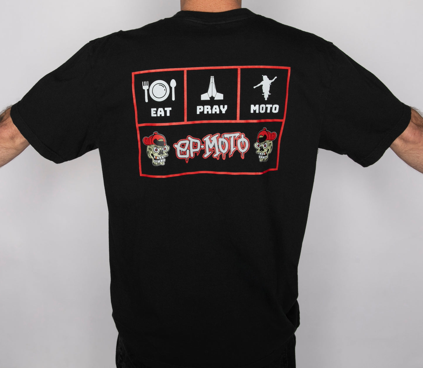 DFW Hooligans x Eat Pray Moto T-shirt