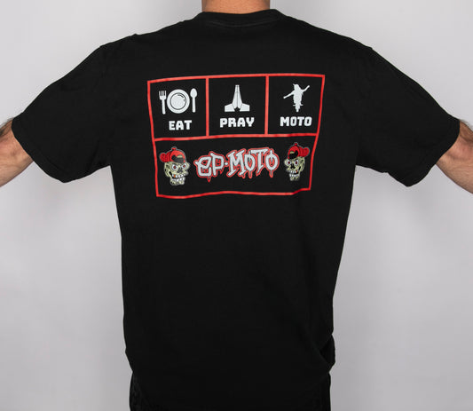 DFW Hooligans x Eat Pray Moto T-shirt