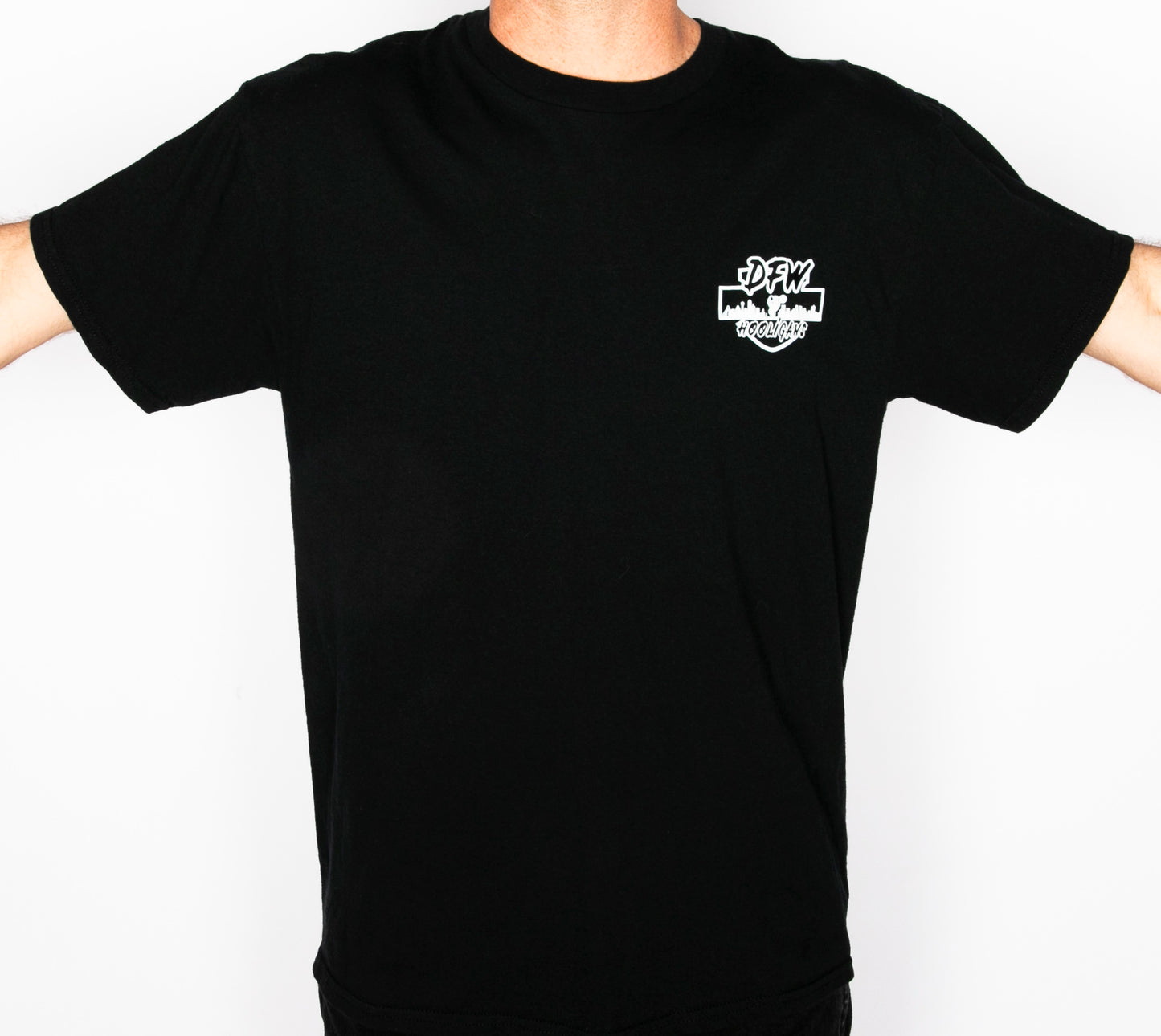 DFW Hooligans Suamy Skyline Wheelie T-shirt