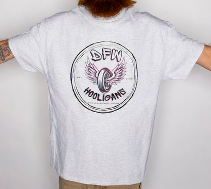 DFW Hooligans Winged Wheel