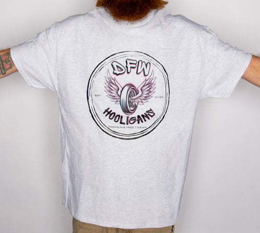 DFW Hooligans Winged Wheel